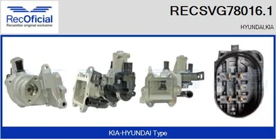Vanne EGR Kia K2500 Platform/Chassis