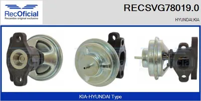 Vanne EGR Hyundai ACCENT II · Hyundai TRAJET · Hyundai ELANTRA III Saloon