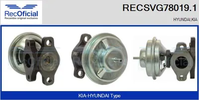 Vanne EGR Hyundai ACCENT II · Hyundai TRAJET · Hyundai ELANTRA III Saloon