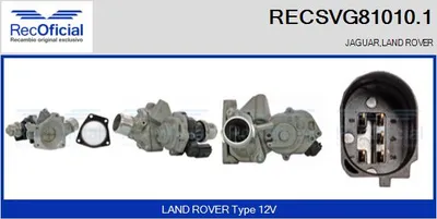 Vanne EGR Land Rover RANGE ROVER IV · Land Rover RANGE ROVER SPORT II · Jaguar XF II