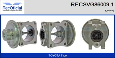 Vanne EGR Toyota LAND CRUISER · Toyota LAND CRUISER Hardtop · Toyota LAND CRUISER Pick-up