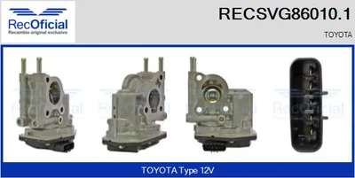 Vanne EGR Toyota LAND CRUISER PRADO · Toyota LAND CRUISER VAN
