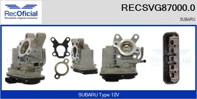 Vanne EGR Subaru OUTBACK · Subaru LEGACY IV · Subaru LEGACY IV Estate
