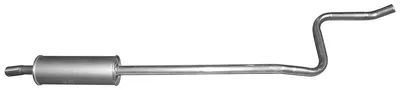 Silencieux central Citroën C4 Coupe · Citroën C3 II · Peugeot 208 I