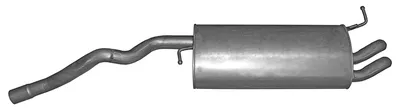 Silencieux arrière Skoda OCTAVIA III · Skoda OCTAVIA III Combi