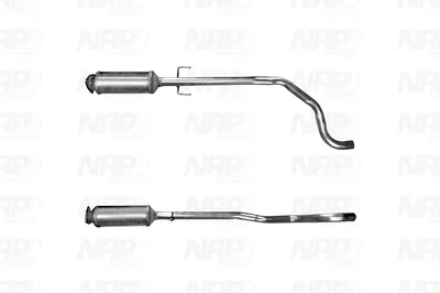 Filtre à particules / à suie, échappement Opel CORSA D · Opel CORSA D Hatchback Van