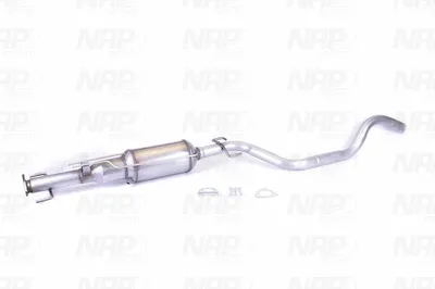 Filtre à particules / à suie, échappement Opel ZAFIRA / ZAFIRA FAMILY B · Vauxhall ZAFIRA Mk II