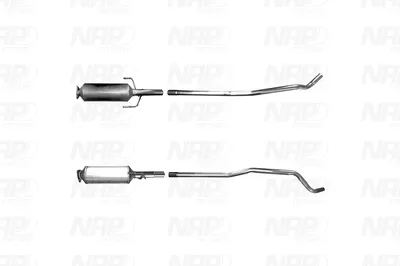 Filtre à particules / à suie, échappement Opel CORSA C · Opel CORSA C Hatchback Van