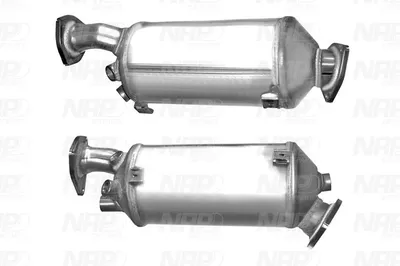 Filtre à particules / à suie, échappement Audi A6 C6 · Audi A4 B7 · Audi A4 B7 Avant