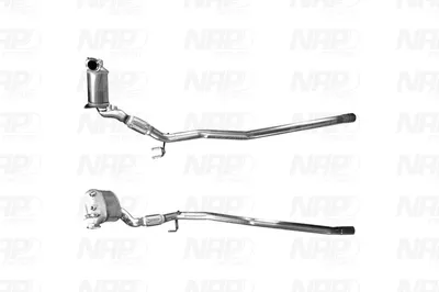 Filtre à particules / à suie, échappement Audi A3 · Audi A3 Sportback · Seat ALTEA XL