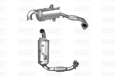 Filtre à particules / à suie, échappement Ford FIESTA VI · Mazda 2