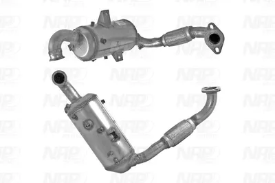 Filtre à particules / à suie, échappement Ford GALAXY II · Ford S-MAX · Ford MONDEO IV Saloon