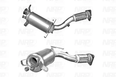 Filtre à particules / à suie, échappement Vw TOUAREG