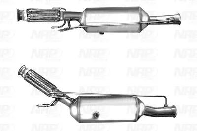 Filtre à particules / à suie, échappement Citroën C4 PICASSO I MPV · Citroën C4 GRAND PICASSO I · Citroën DS5