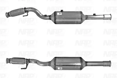Filtre à particules / à suie, échappement Citroën C8 · Citroën JUMPY II · Citroën JUMPY II Van