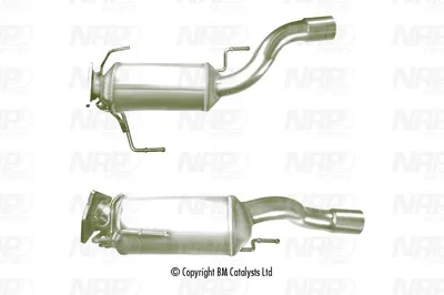 Filtre à particules / à suie, échappement Audi Q7