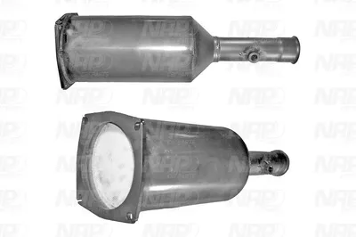 Filtre à particules / à suie, échappement Citroën C5 III · Citroën C5 III Break · Peugeot 407