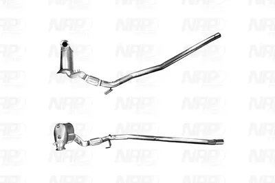 Filtre à particules / à suie, échappement Audi A3 · Audi A3 Sportback · Seat ALTEA XL