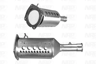 Filtre à particules / à suie, échappement Citroën C4 Coupe · Citroën C4 I · Peugeot 308 CC