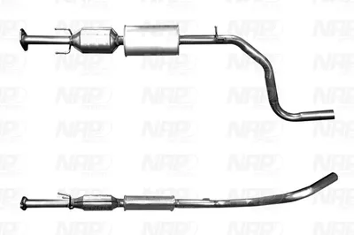Catalyseur Fiat STILO · Fiat STILO Multi Wagon · Fiat BRAVO II