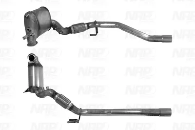 Filtre à particules / à suie, échappement Audi A3 · Audi A3 Sportback · Seat ALTEA