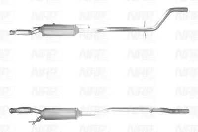 Filtre à particules / à suie, échappement Citroën C5 III · Citroën C5 III Break · Peugeot 508 I