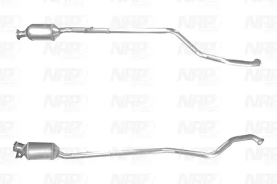 Filtre à particules / à suie, échappement Renault LAGUNA Coupe