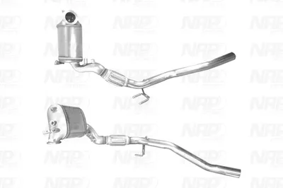 Filtre à particules / à suie, échappement Audi A3 · Audi A3 Sportback · Audi A3 Convertible