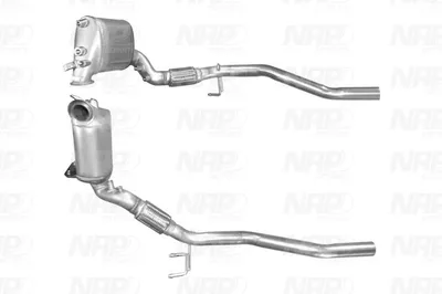 Filtre à particules / à suie, échappement Audi A3 · Audi A3 Sportback · Audi A3 Convertible