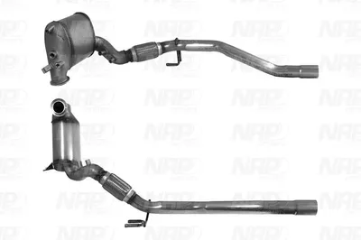 Filtre à particules / à suie, échappement Audi A3 · Audi A3 Sportback · Seat ALTEA