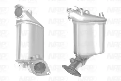 Filtre à particules / à suie, échappement Mitsubishi GRANDIS · Mitsubishi LANCER VIII · Mitsubishi LANCER VIII Sportback