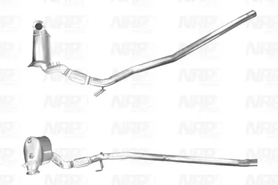Filtre à particules / à suie, échappement Audi A3 · Audi A3 Sportback · Seat ALTEA XL