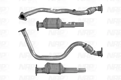Catalyseur NAP carPARTS CAK10991