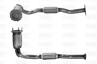 Catalyseur Ford FIESTA IV · Ford FIESTA Box Body/MPV · Mazda 121 III