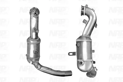 Catalyseur Alfa Romeo MITO · Fiat 500 · Fiat 500 C