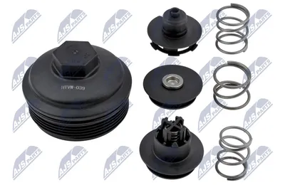 Couvercle, boîtier du filtre à huile Audi A2 · Audi A3 · Audi A6 C6