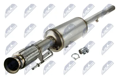 Filtre à particules / à suie, échappement Citroën C5 III · Citroën C5 III Break · Peugeot 407
