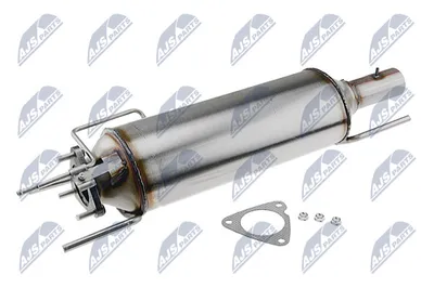 Filtre à particules / à suie, échappement Fiat CROMA · Fiat CROMA Estate Van · Opel VECTRA C