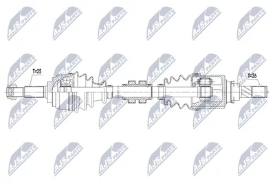 Arbre de transmission Nissan NOTE