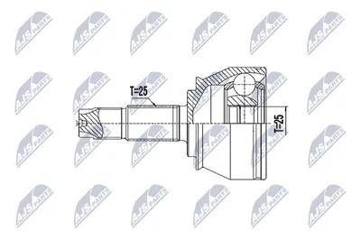 Jeu de joints, arbre de transmission Alfa Romeo MITO · Fiat GRANDE PUNTO · Fiat BRAVO II