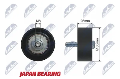 Poulie renvoi/transmission, courroie trapézoïdale à nervu Citroën JUMPY I · Citroën BERLINGO / BERLINGO FIRST Box Body/MPV · Citroën BERLINGO / BERLINGO FIRST MPV