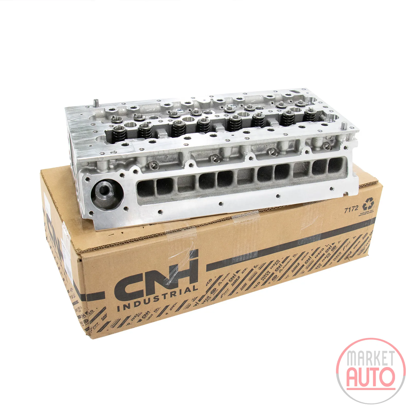 Cylinder head new original with valves without camshaft Euro 5