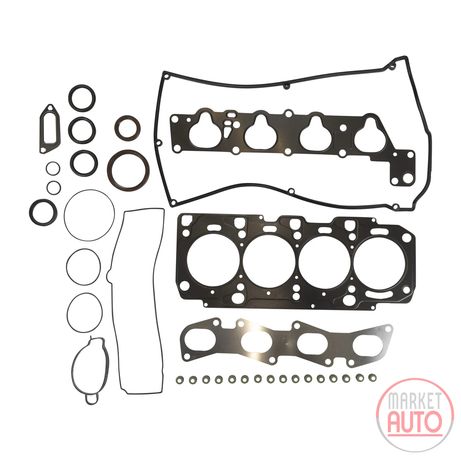 Cylinder head gasket set with Wedi