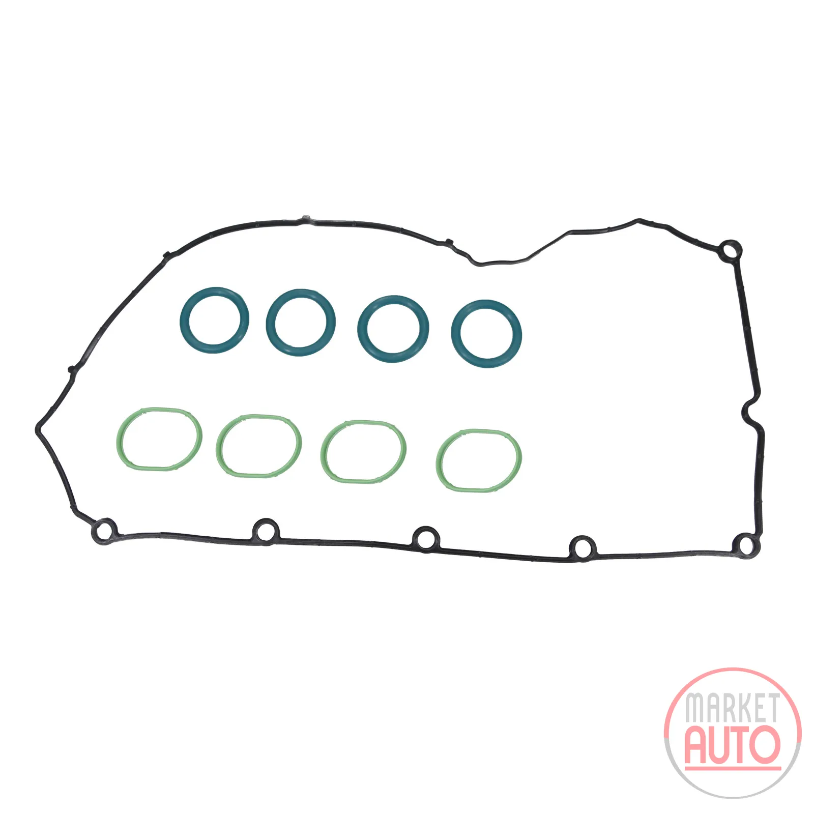 Cylinder head gasket set without cylinder head gasket