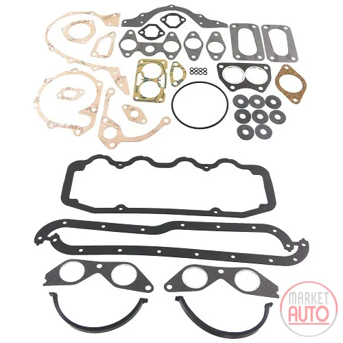 Engine gasket kit without shaft seal