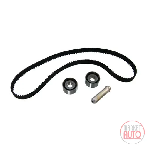 Timing belt set with 2 idler pulleys DAYCO