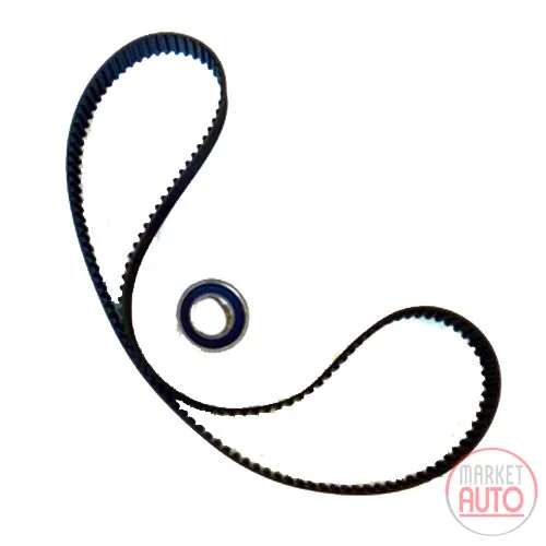 Timing belt set with 1 pulley