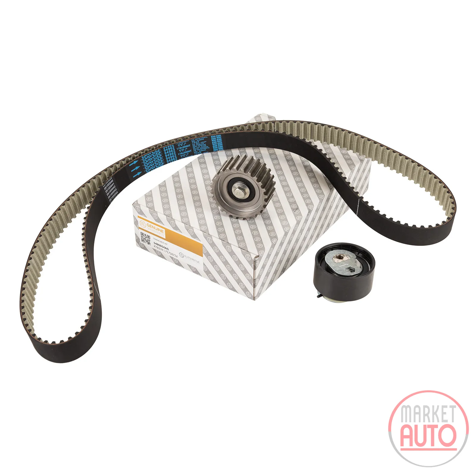 Timing belt set (longlife belt) AG Automotive