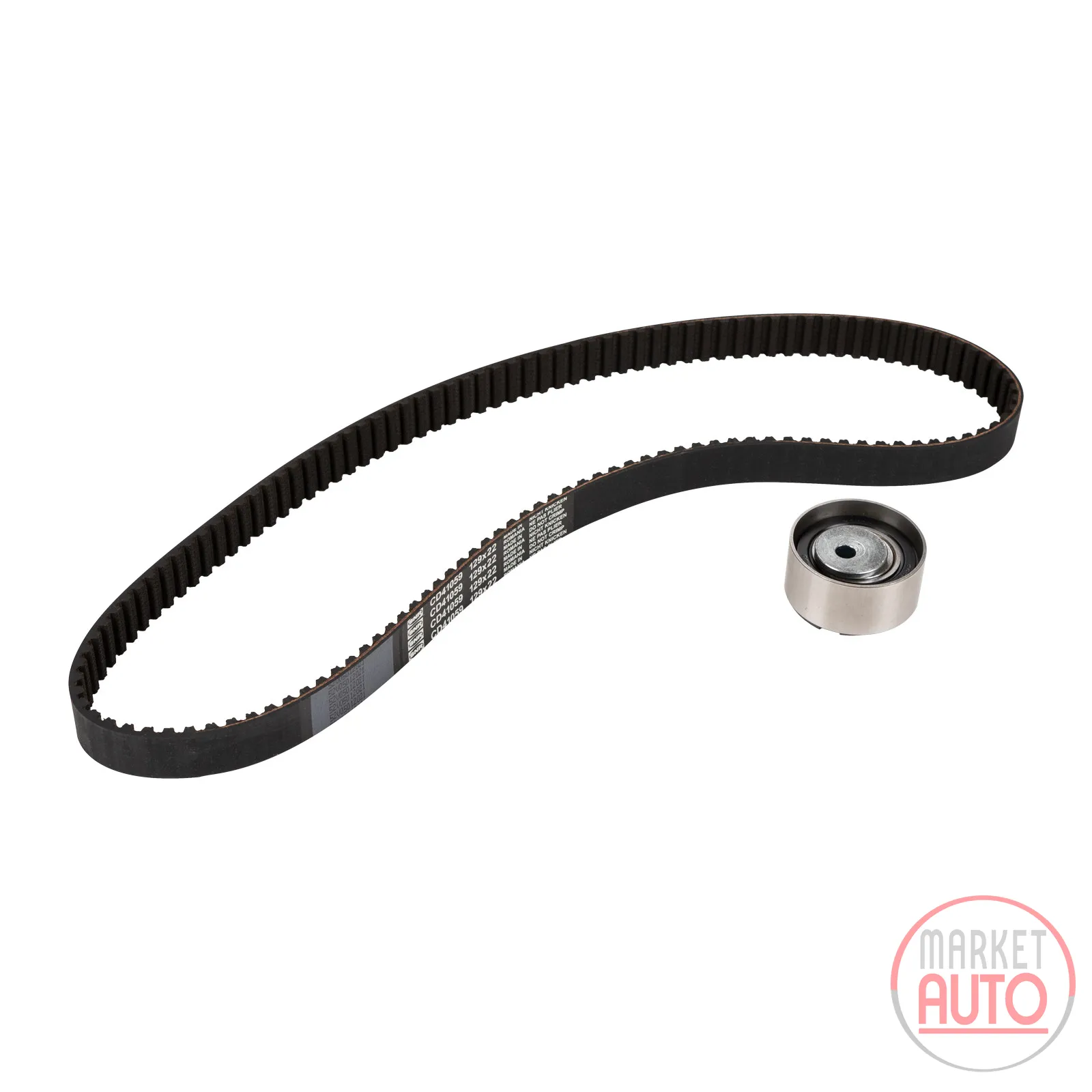 Timing belt set 129 teeth NTN-SNR