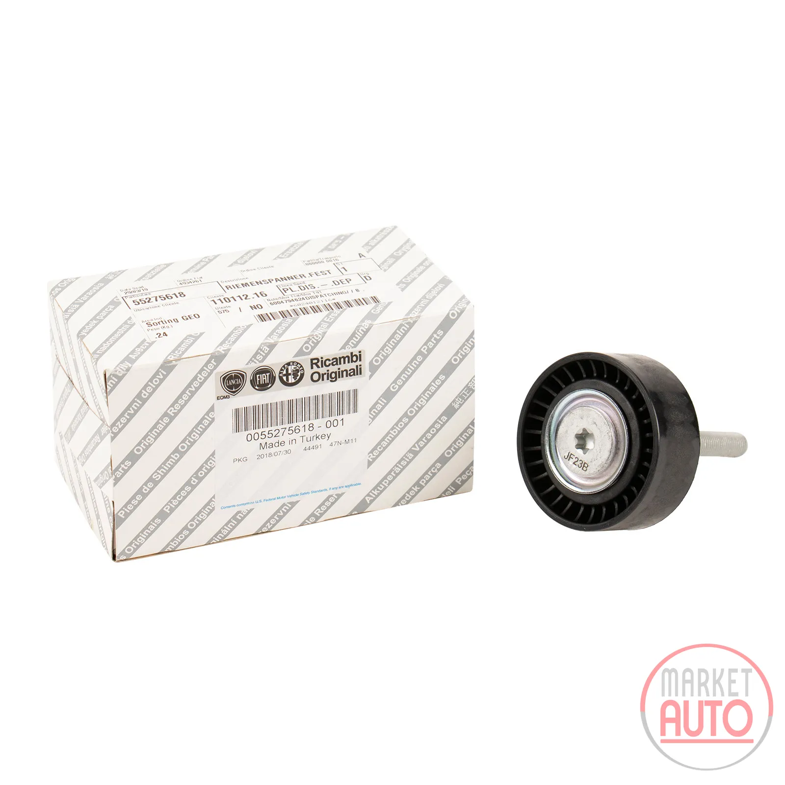 Deflection pulley